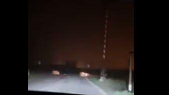 Frame del video del passaggio a livello a Tarmassia