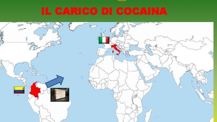 Tre chili di cocaina sono arrivati da Catania fino ad AffiIl percorso del maxi carico di stupefacente così come ricostruito dallaGuardia di finanza di Catania 