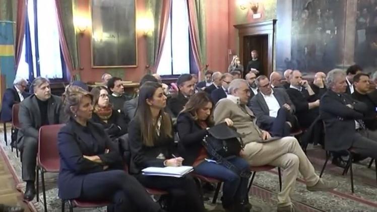 L'incontro in Sala Arazzi con i parlamentari veronesi