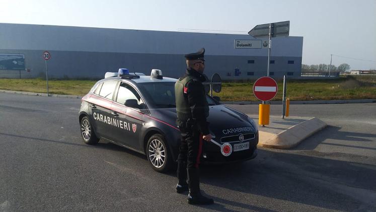 I controlli dei carabinieri di Legnago
