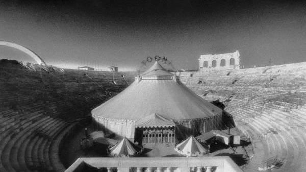 Il circo in Arena, 1991 (foto Marco Bertin)