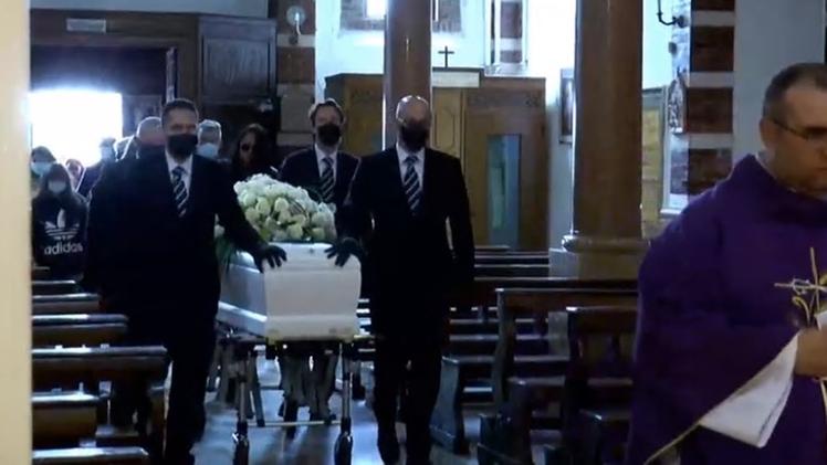 Il funerale di Martina Medas