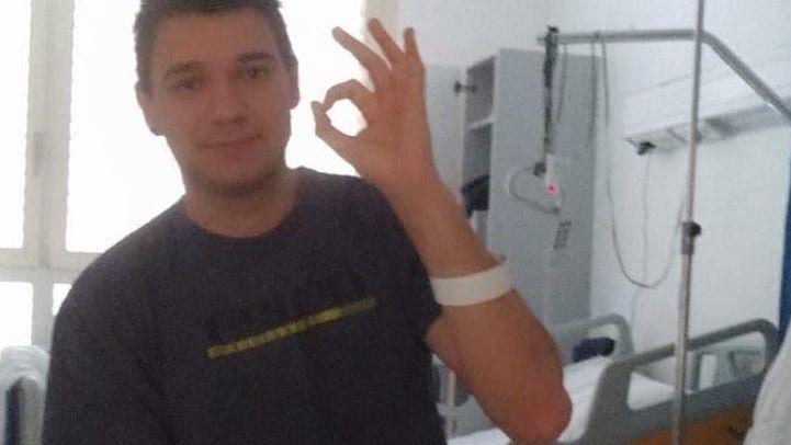 Agustin, 27 anni, in ospedale: sarà dimesso a breve