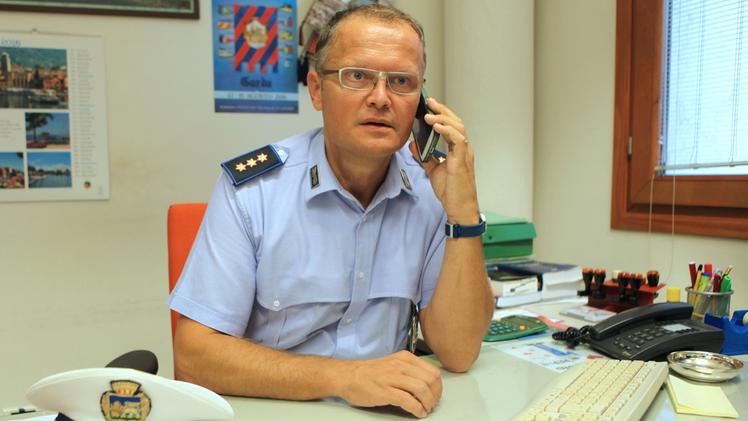 Il comandante della polizia locale Ferdinando Pezzo
