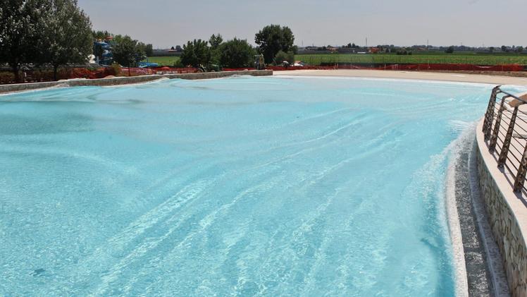 Una piscina alle Terme di Giunone di Caldiero