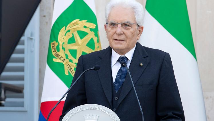 Il presidente della Repubblica, Sergio Mattarella. FOTO UFFICIO STAMPA QUIRINALE