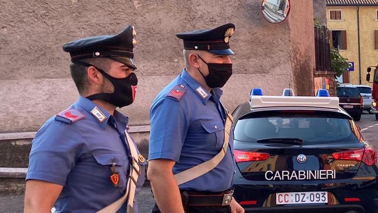Carabinieri a Villafranca