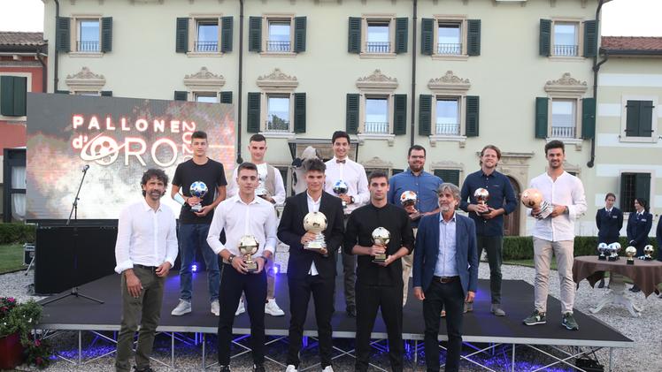 I vincitori 2020 del Pallone d'Oro di Verona (fotoExpress)