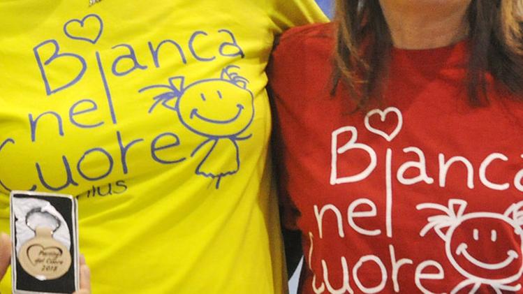 T-shirt dell’associazione Bianca nel cuore indossate da volontarie 