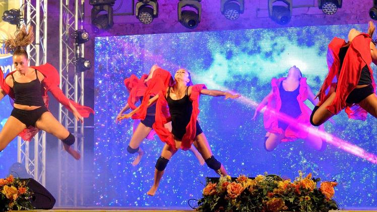 Esibizione del gruppo «Dance Armada» a Colognola ai Colli per «Talenti ne l’Arena»