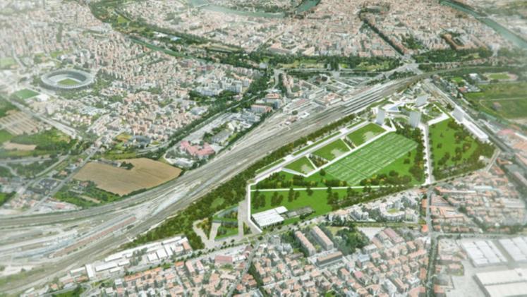 Masterplan del futuro Central park di Verona