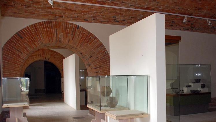 Una sala del Centro ambientale archeologico di Legnago