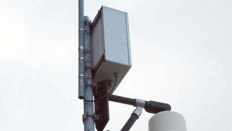Una telecamera di sorveglianza
