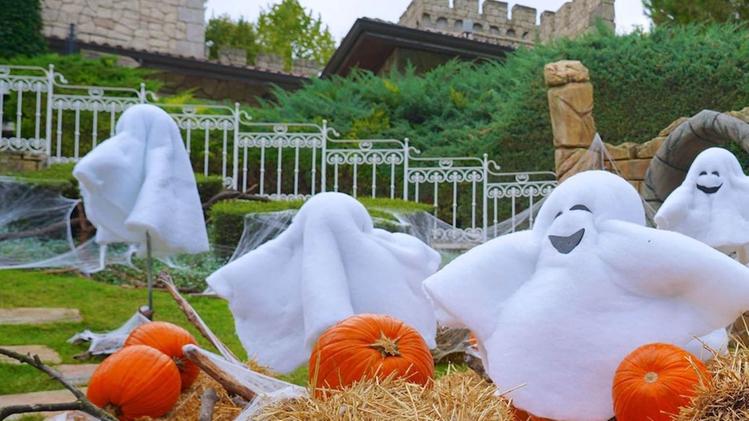 Un allestimento di Gardaland per Halloween:  eventi sospesi