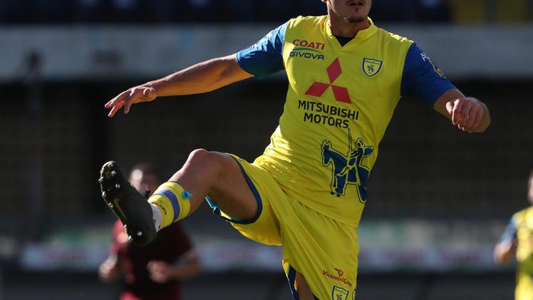 Maxime Leverbe, 23 anni, è alla sua seconda stagione con la maglia del Chievo FOTOEXPRESS