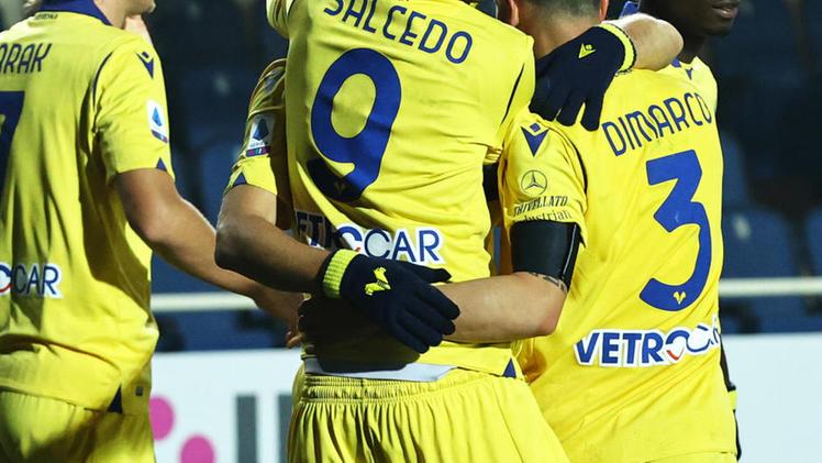 Abbracci Hellas nella festa di Bergamo FOTOEXPRESSIvan Juric, quindici punti in nove partite