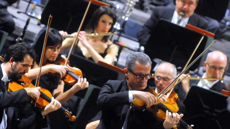 Günther Sanin, primo violino e spalla dell’orchestra della Fondazione Arena
