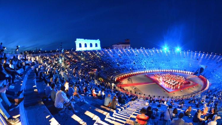 Arena, uno spettacolo della Fondazione, estate 2020 (Brenzoni)
