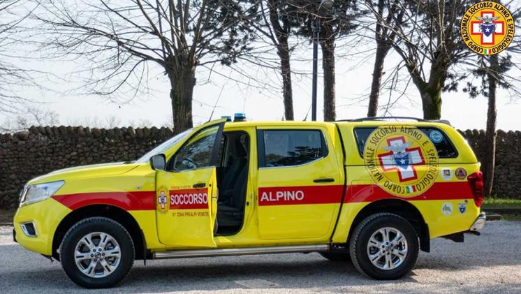 Nuovo mezzo del soccorso alpino di Verona