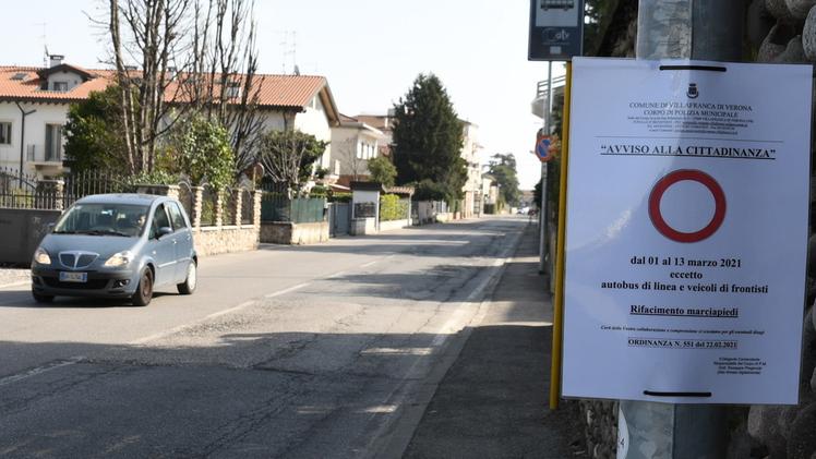 Via Bellotti: la strada sarà chiusa da domani al 13 marzo FOTO PECORA