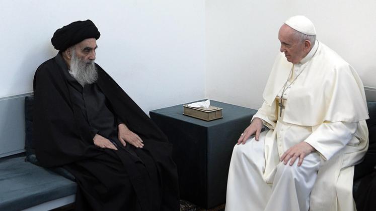 Ayatollah Al-Sistani e Papa Francesco