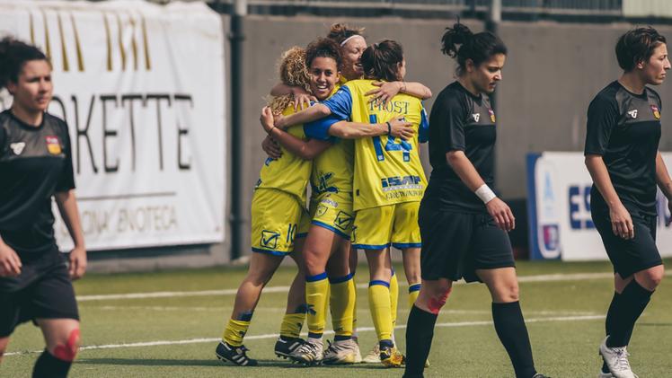 ChievoVerona Women batte la Roma 1-0 (foto Perini)