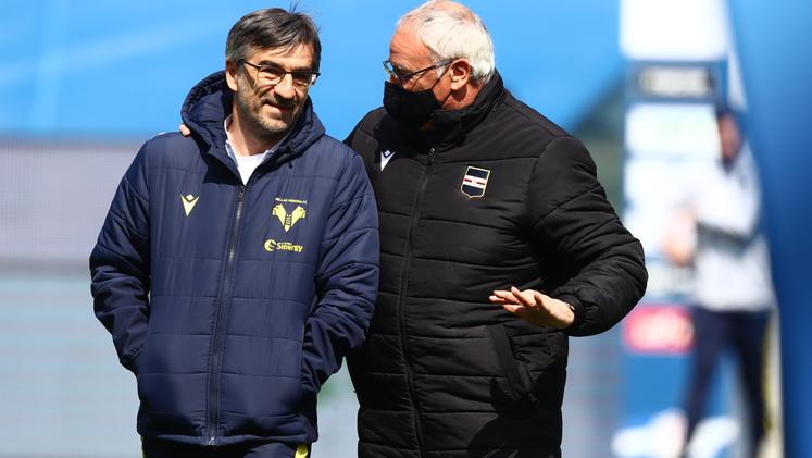Ivan Juric e Claudio Ranieri (Fotoexpress)