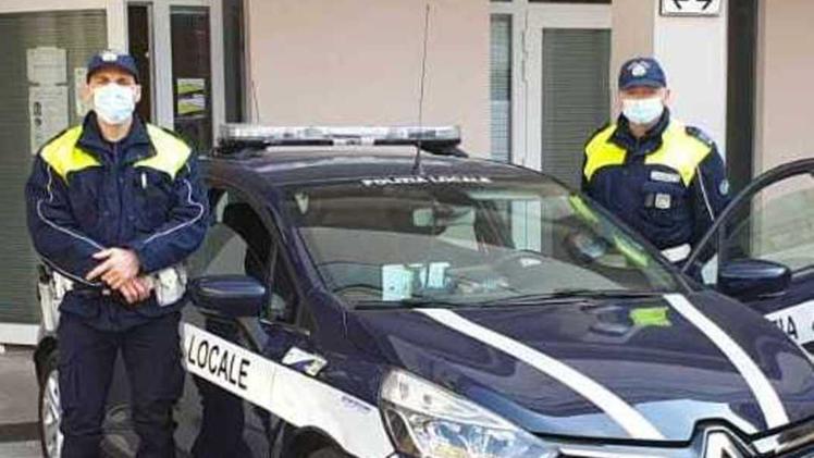 Pattuglia della Polizia locale dell’Unione Verona Est
