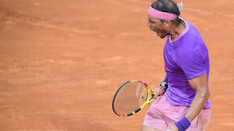 Rafa Nadal vincitore degli Internazionali di tennis di Roma