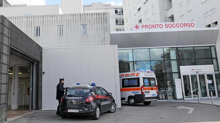 Il Pronto soccorso dell’ospedale di Legnago dove è stato medicato il 14enne accompagnato dai carabinieri