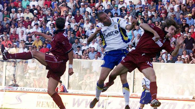 Michele Cossato e il gol a Reggio Calabria