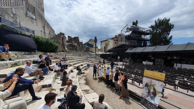 Festival della Bellezza, la presentazione al teatro Romano