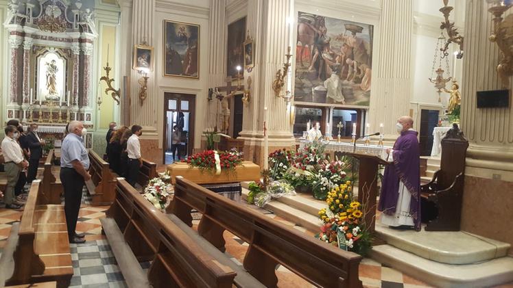 Il funerale di Diego Lanza (Pecora)