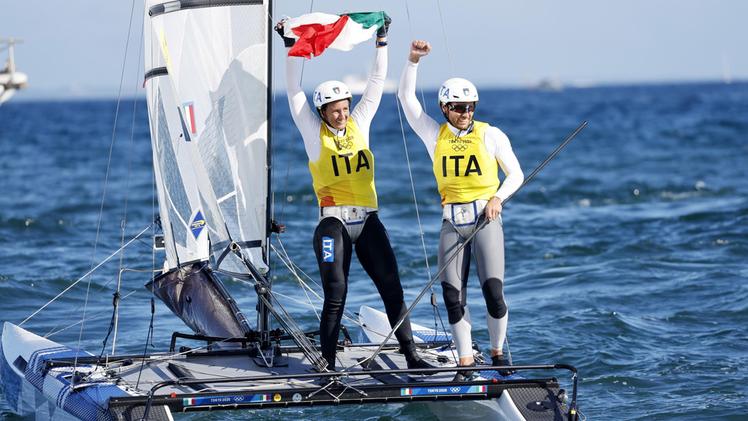 Tita e Banti, oro olimpico nella vela