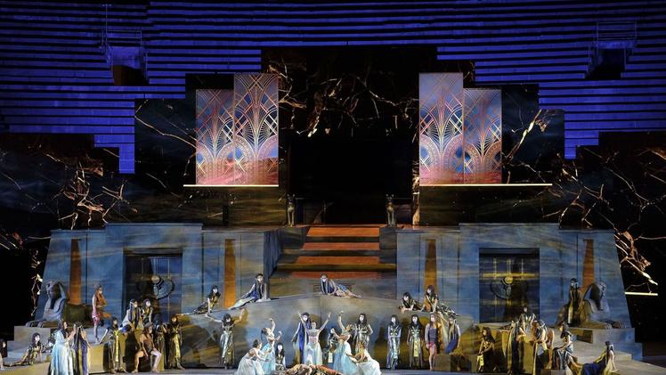 Fondazione Arena Allestimento e scenografie dell’Aida edizione 2021