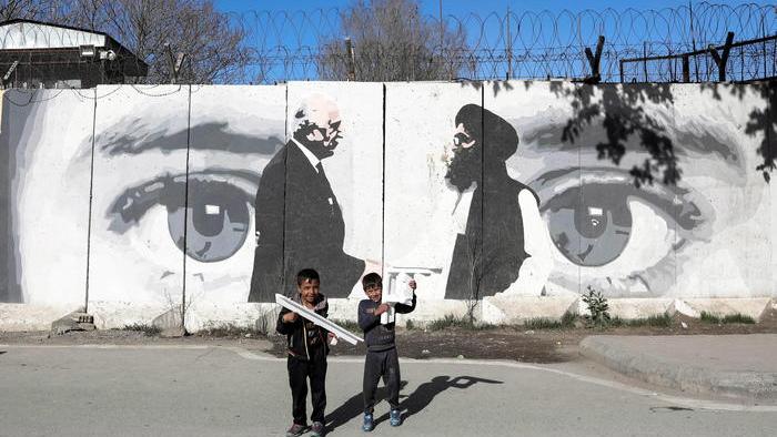 Il murale iconico di Kabul