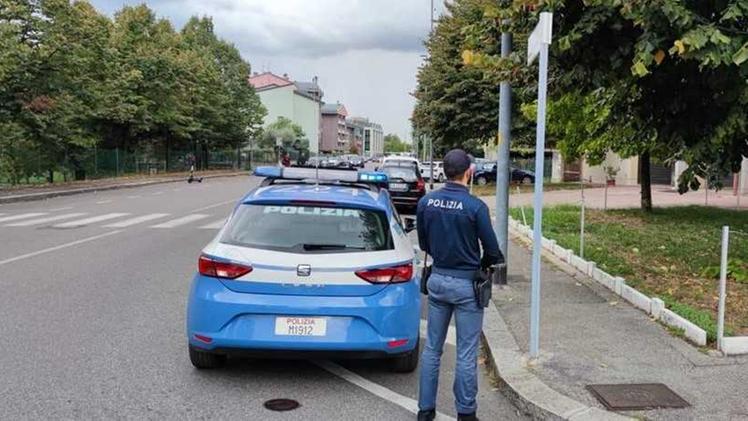 La polizia in Borgo Milano