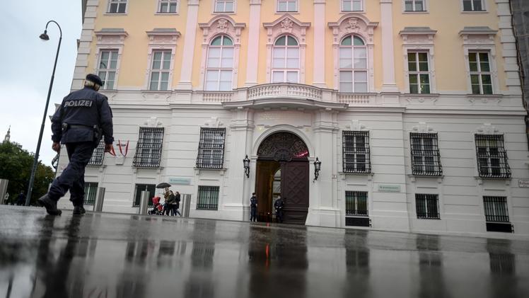 Il palazzo del cancelliere a Vienna