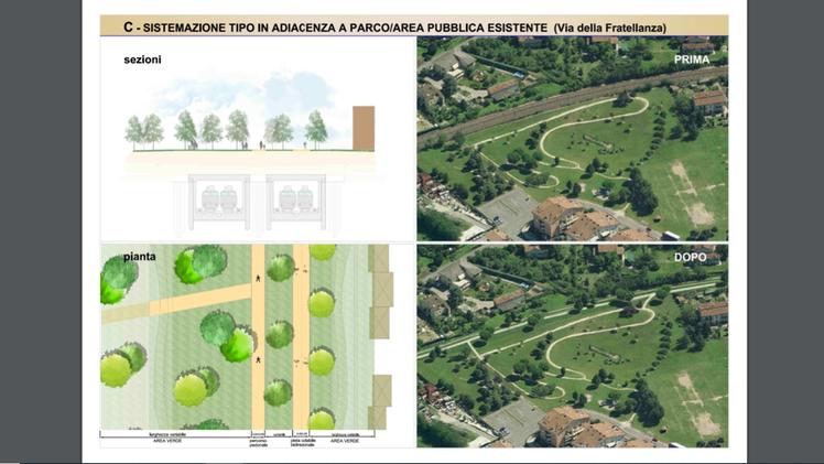 Una immagine del masterplan per l'AV Verona-Brennero, con la soluzione interrata