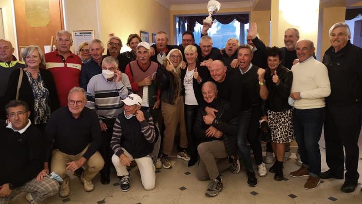 Festa grande per i giocatori del golf club Le Vigne di Villafranca