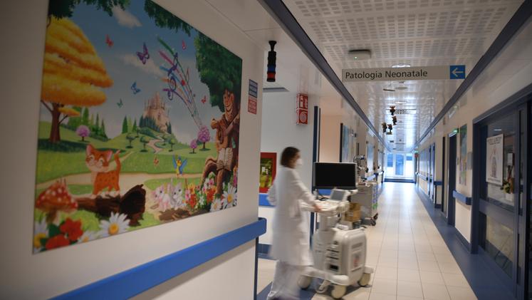 Reparto di Pediatria del Magalini (foto Pecora)