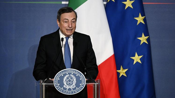 Draghi alla conferenza di fine anno