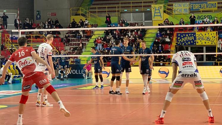 Volley, la partita Verona-Trento (foto Perbellini)