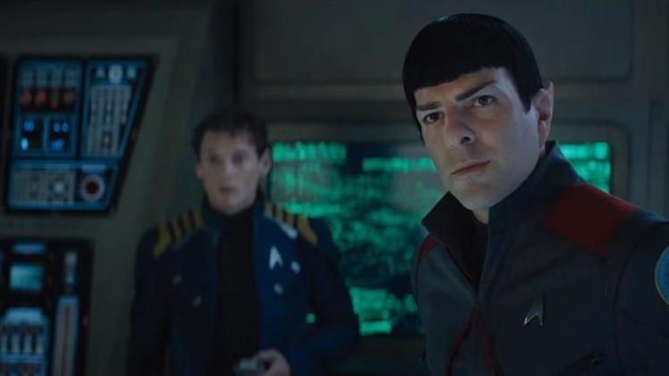 Una foto di scena del film 'Star Trek Beyond'