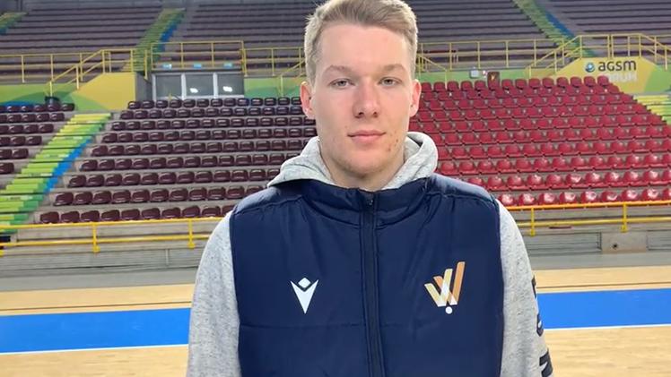 Rok Mozic, il giovanissimo schiacciatore del Verona Volley