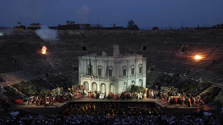 Nabucco in Arena (foto Ennevi)