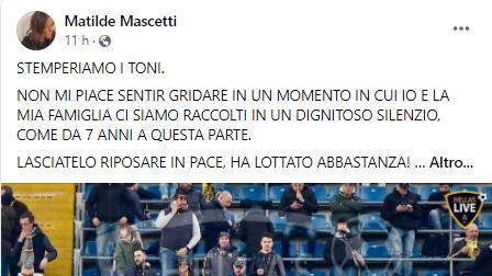 Il post di Matilde Mascetti