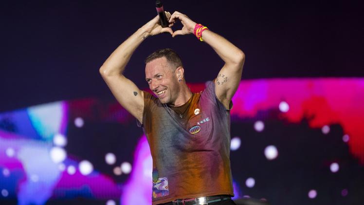 Chris Martin dei Coldplay
