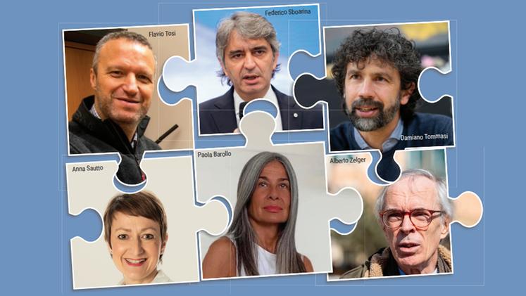I sei candidati alla carica di sindaco di Verona 2022