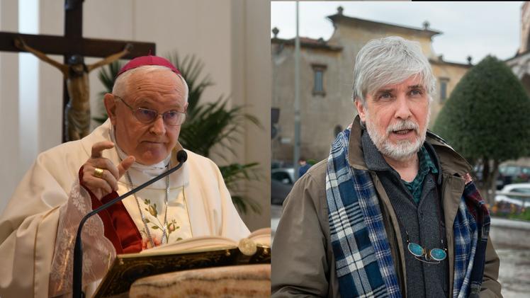 Monsignor Zenti e don Marco Campedelli